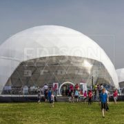 Аренда шатра Сфера диаметром 26 метров