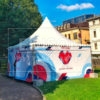 Брендирование стены шатра Пагода 10