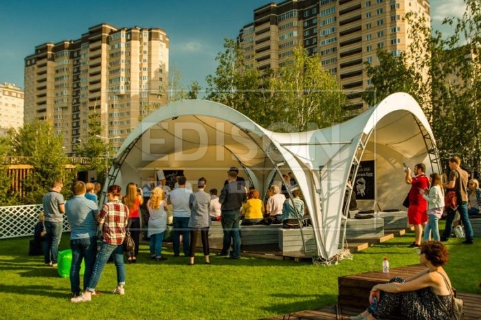 Арочные тенты в Москве