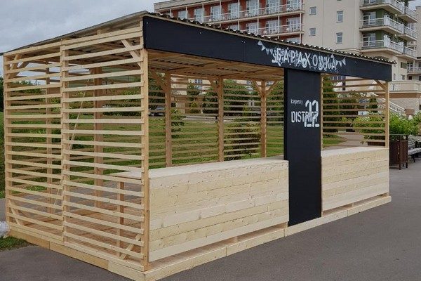Аренда киоска 3х6 м комплектация МАКСИ