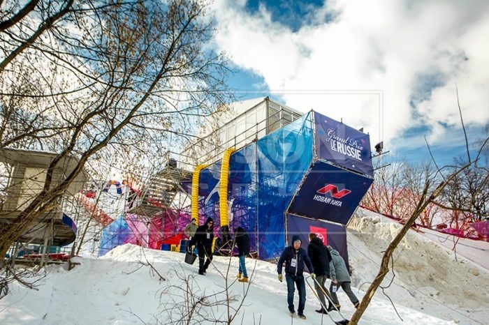 атры и тенты от EDISON group на Grand Prix de Russie
